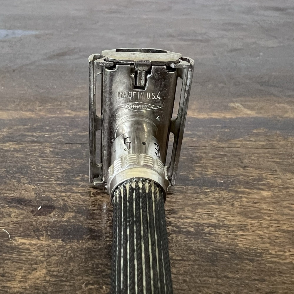 Gillette Super Speed Super Adjustable Razor 1972 S-4 VTG - Picture 3 of 6